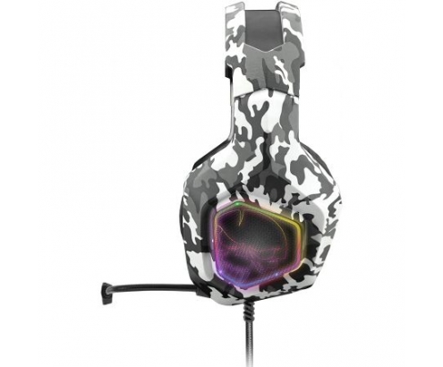Auriculares gaming con microfono spirit of gamer elite-h50 camuflaje artico MIC-EH50WT