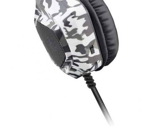 Auriculares gaming con microfono spirit of gamer elite-h50 camuflaje artico MIC-EH50WT