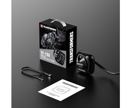 Auriculares Inalámbricos Bumblebee Transformers TF-T59 Bluetooth 5.4 con Estuche de Carga