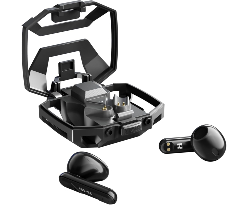 Auriculares Inalámbricos Transformers TF-T32 True Wireless Bluetooth con Estuche de Carga Negro