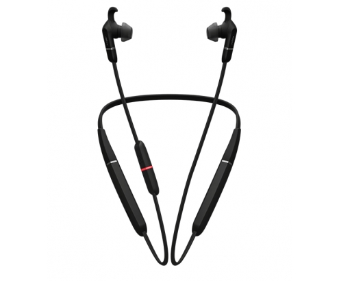 Auriculares Jabra Evolve 65e Auriculares Dentro de oído, Banda para cuello Negro Bluetooth negro 6599-629-109	