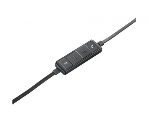 AURICULARES LOGITECH H650E USB MICROFONO 981-000519