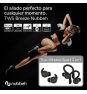 Auriculares Nubbeh Breeze Sport Inalámbricos Negros con Estuche de Carga 60/400 mAh