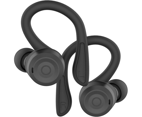 Auriculares Nubbeh Breeze Sport Inalámbricos Negros con Estuche de Carga 60/400 mAh