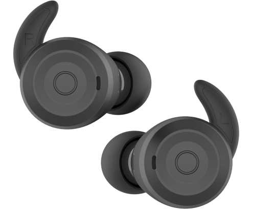Auriculares Nubbeh Breeze Sport Inalámbricos Negros con Estuche de Carga 60/400 mAh