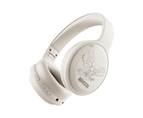Auriculares Transformers TF-G06 Bluetooth y Jack 3.5 mm Airazor Beige de Diadema