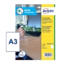 Avery AM001A3 etiqueta autoadhesiva Rectángulo Desmontable Transparente 10 pieza(s)