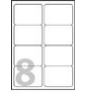 Avery Clear Address Label - Inkjet - J8565 Transparente