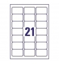 Avery J8160-25 etiqueta de impresora Blanco