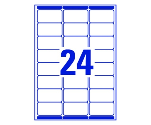 Avery L7159-15 etiqueta para dirección Etiqueta autoadhesiva Blanco