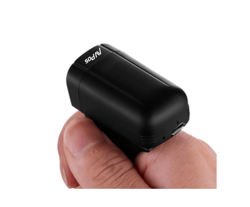 AVPos AVP-BT02-2D lector de código de barras Lector de códigos de barras manos libres 1D/2D CCD/CMOS Negro