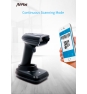 AVPos AVP-BT230-2D lector de código de barras Lector de códigos de barras portátil 1D/2D CMOS Negro