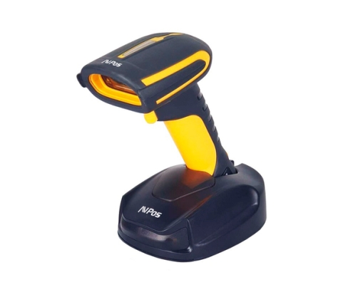 AVPos AVP-BT31-2D lector de código de barras Lector de códigos de barras portátil 1D/2D CMOS Negro