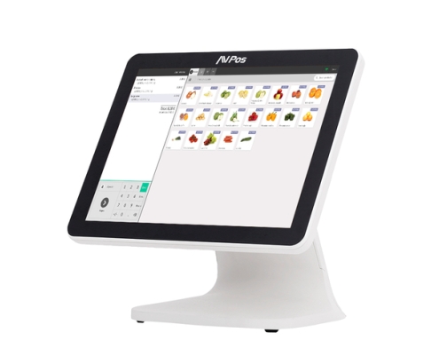 AVPos AVP-K5000B-I7-24-W Terminal Punto Venta (TPV) 38,1 cm (15