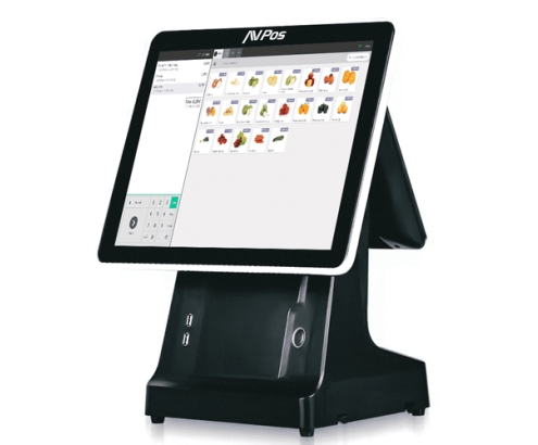 AVPos AVP-K6000B-I5-8128P Terminal Punto Venta (TPV) 38,1 cm (15