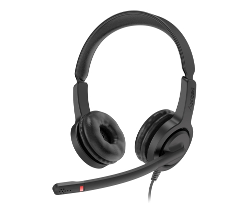 Axtel VOICE UC28 stereo USB-A Auriculares Alámbrico Diadema Oficina/Centro de llamadas USB tipo A Negro