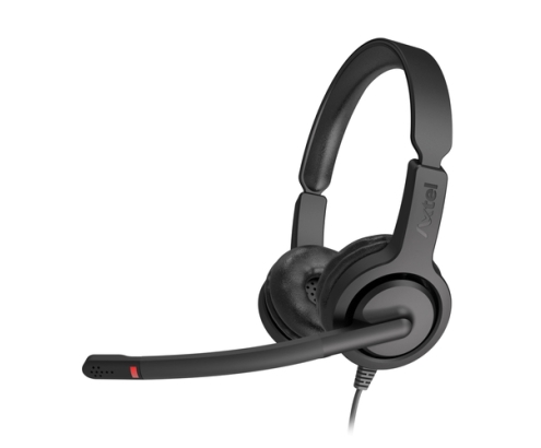 Axtel VOICE UC28 stereo USB-A Auriculares Alámbrico Diadema Oficina/Centro de llamadas USB tipo A Negro