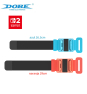 Bandas de Muñeca DOBE Ajustables para Joy-Con Nintendo Switch 2 Rojo y Azul