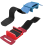 Bandas de Muñeca DOBE Ajustables para Joy-Con Nintendo Switch 2 Rojo y Azul