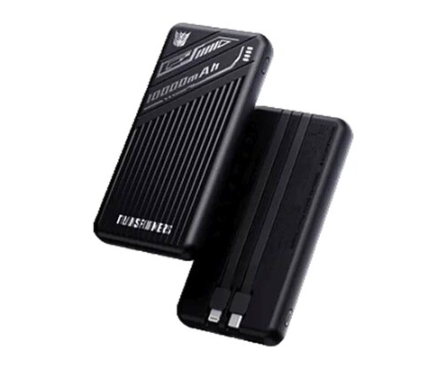 Batería Portatil Power Bank Transformers Megatron 1000 mAh 22.5W Carga Rápida USB-C y Lightning