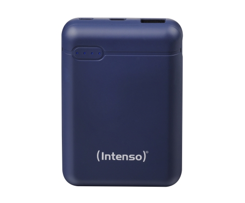 BATERIA EXTERNA INTENSO XS10000 POLIMERO DE LITIO 10000 mAh, POWERBANK color Azul