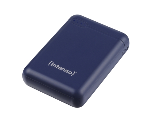 BATERIA EXTERNA INTENSO XS10000 POLIMERO DE LITIO 10000 mAh, POWERBANK color Azul