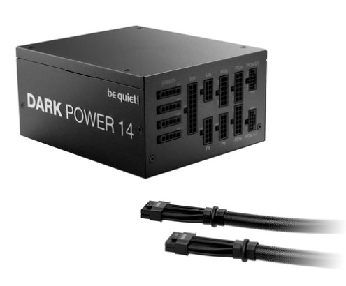 be quiet! Dark Power 14 1200 W - 80 Plus Titanium unidad de fuente de alimentación 20+4 pin ATX ATX Negro