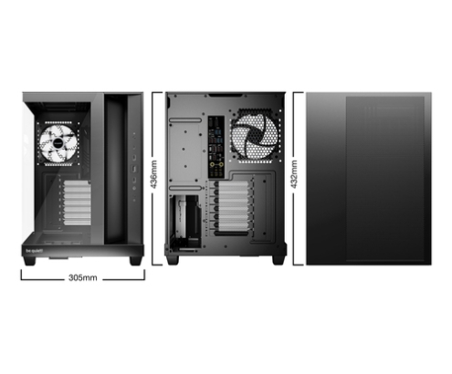 be quiet! Light Base 500 LX Black Midi Tower Negro