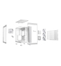 be quiet! LIGHT BASE 600 LX White Midi Tower Blanco