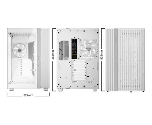 be quiet! LIGHT BASE 900 FX White Full Tower Blanco