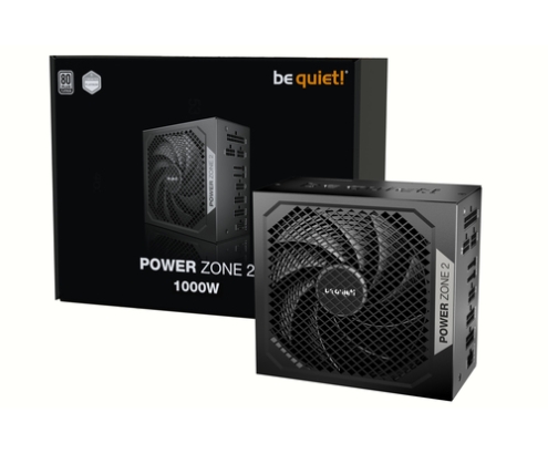 be quiet! POWER ZONE 2 1000W unidad de fuente de alimentación 20+4 pin ATX ATX Negro