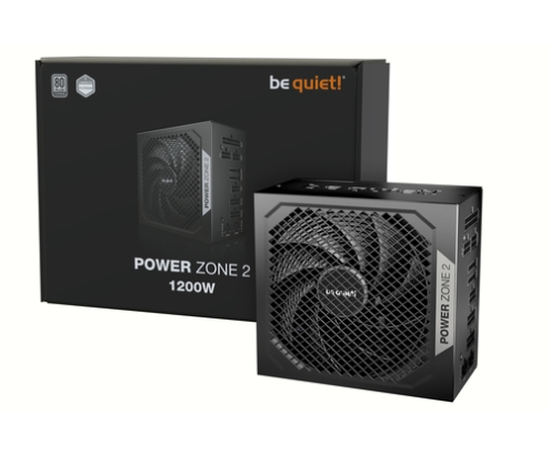 be quiet! POWER ZONE 2 | 1200 W unidad de fuente de alimentación 20+4 pin ATX ATX Negro