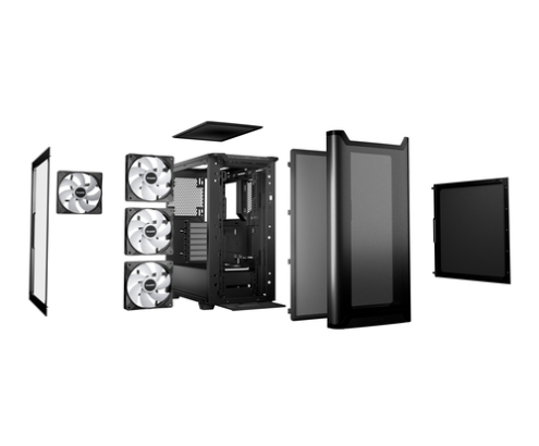 be quiet! Pure Base 501 LX Black Midi Tower Negro