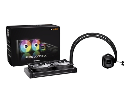 be quiet! PURE LOOP 3 LX Procesador Sistema de refrigeración líquida todo en uno 12 cm Negro 1 pieza(s)