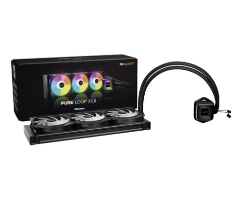 be quiet! PURE LOOP 3 LX Procesador Sistema de refrigeración líquida todo en uno 12 cm Negro 1 pieza(s)