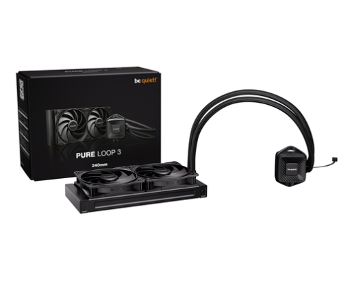 be quiet! PURE LOOP 3 Procesador Sistema de refrigeración líquida todo en uno 12 cm Negro 1 pieza(s)