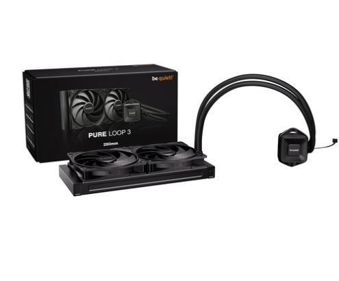 be quiet! PURE LOOP 3 Procesador Sistema de refrigeración líquida todo en uno 14 cm Negro