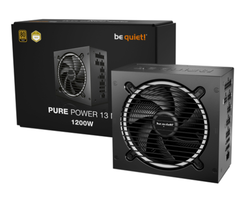 be quiet! Pure Power 13 M | 1200W unidad de fuente de alimentación 20+4 pin ATX ATX Negro