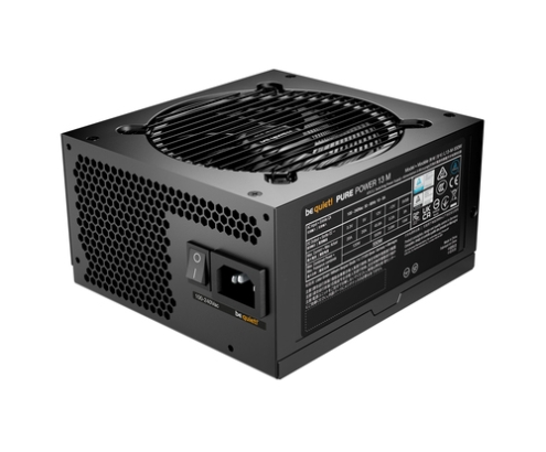 be quiet! Pure Power 13 M | 550W unidad de fuente de alimentación 20+4 pin ATX ATX Negro