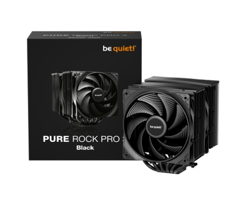 be quiet! Pure Rock Pro 3 Black Procesador Refrigerador de aire 12 cm Negro 1 pieza(s)