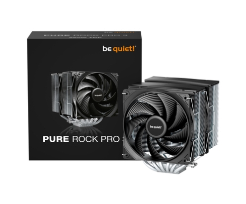 be quiet! Pure Rock Pro 3 Procesador Refrigerador de aire 12 cm Plata 1 pieza(s)