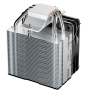 be quiet! Pure Rock Slim 3 Procesador Refrigerador de aire 10 cm Plata 1 pieza(s)