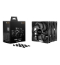 be quiet! Pure Wings 3 140 mm PWM Triple Pack Carcasa del ordenador Ventilador 14 cm Negro 3 pieza(s)