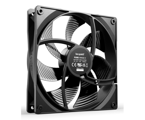 be quiet! Pure Wings 3 140 mm PWM Triple Pack Carcasa del ordenador Ventilador 14 cm Negro 3 pieza(s)