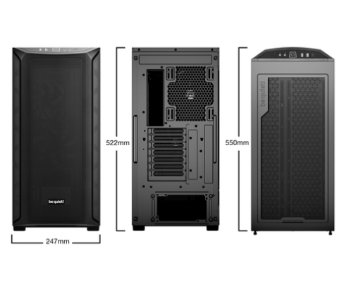 be quiet! Shadow Base 800 Black Midi Tower Negro