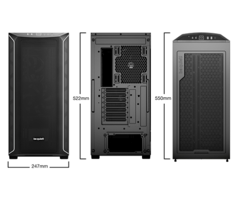 be quiet! Shadow Base 800 DX Black Midi Tower Negro