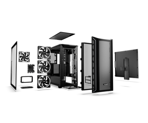 be quiet! Shadow Base 800 FX Black Midi Tower Negro