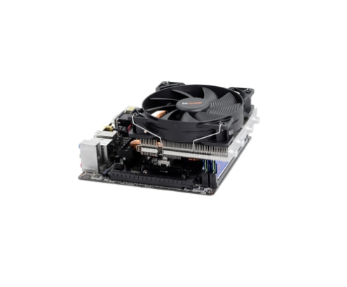 be quiet! Shadow Rock LP Procesador Enfriador 12 cm Negro, Cobre, Plata