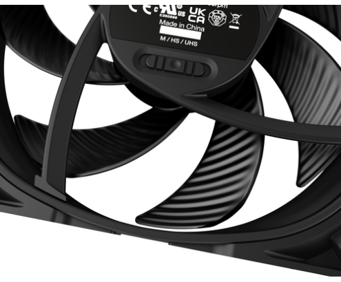 be quiet! SILENT WINGS PRO 4 | 120mm PWM Carcasa del ordenador Ventilador 12 cm Negro 1 pieza(s)