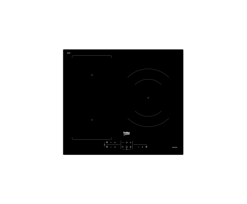 Beko HII63201FMT hobs Negro Integrado 60 cm Con placa de inducción 3 zona(s)